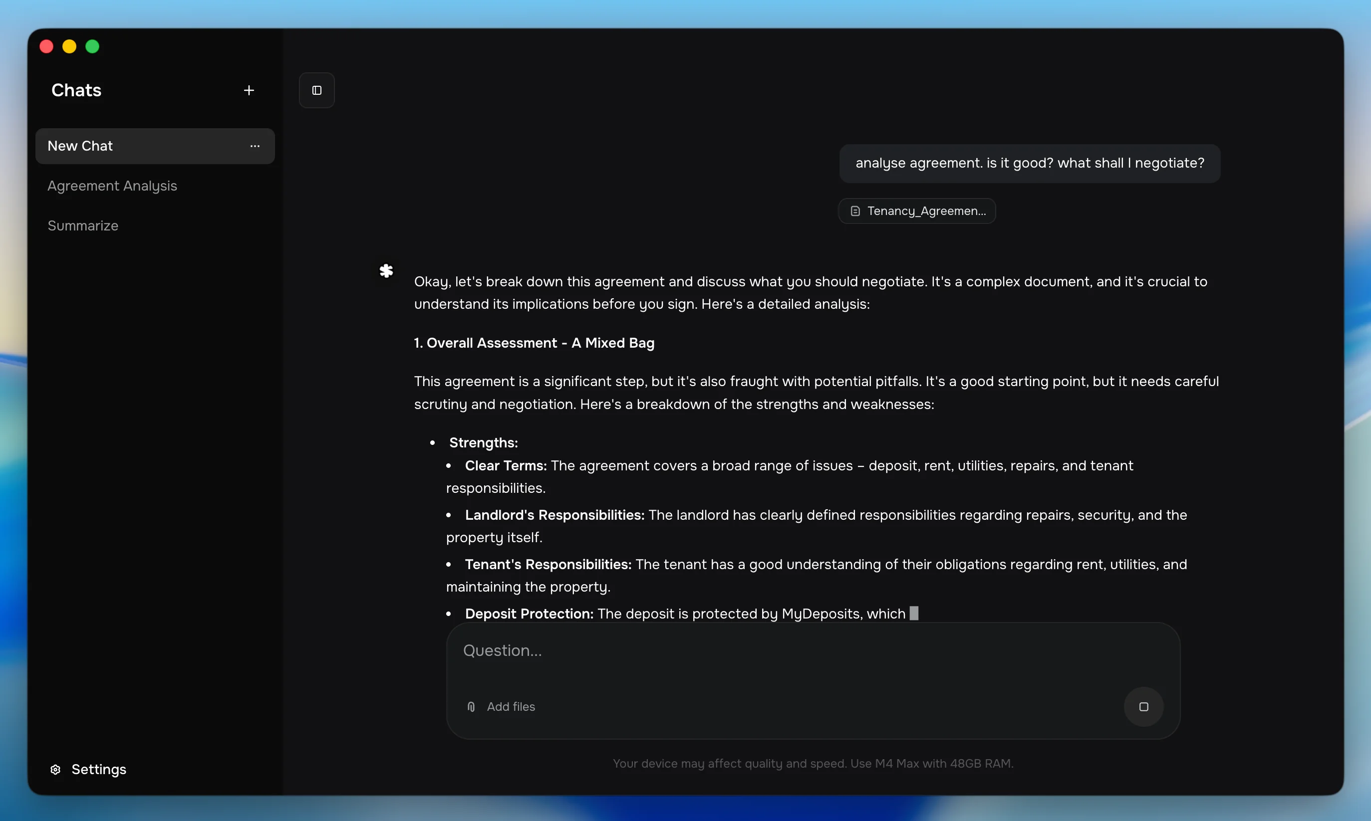 Suverenum app screenshot